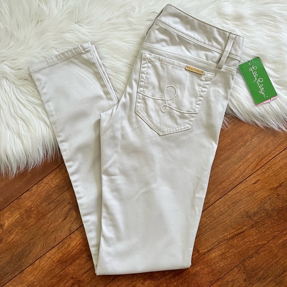 NWT Lilly Pulitzer Worth Skinny Pants-Size 00